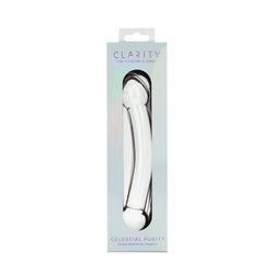 Clarity Glass Dildo Celestial Purity 6.6"