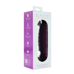 Clarity Glass Dildo Celestial Ridge 6.4"