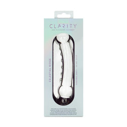 Clarity Glass Dildo Celestial Ridge 6.4"