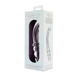 Clarity Glass Dildo Celestial Zenith 6.5"