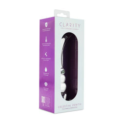 Clarity Glass Dildo Celestial Zenith 6.5"