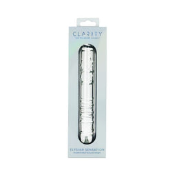 Clarity Glass Dildo Elysian Sensation 7.1"