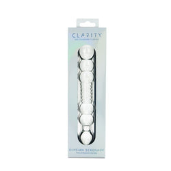 Clarity Glass Dildo Elysian Serenade 7.5"