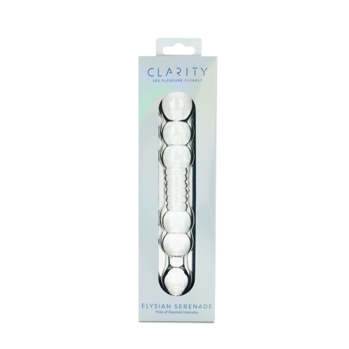Clarity Glass Dildo Elysian Serenade 7.5"