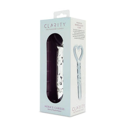 Clarity Glass Dildo Hera's Caress 5.9"