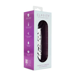 Clarity Glass Dildo Hera's Caress 5.9"