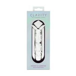 Clarity Glass Dildo Hera's Caress 5.9"