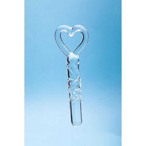 Clarity Glass Dildo Hera's Caress 5.9"