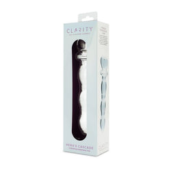 Clarity Glass Dildo Hera's Cascade 5.9"
