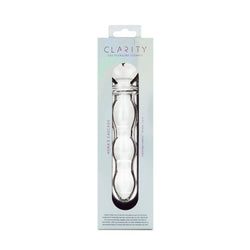 Clarity Glass Dildo Hera's Cascade 5.9"