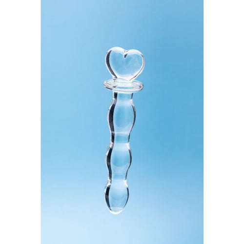Clarity Glass Dildo Hera's Cascade 5.9"