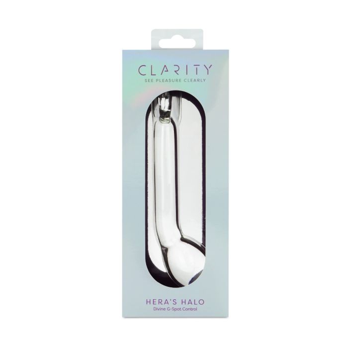 Clarity Glass Dildo Hera's Halo 6"