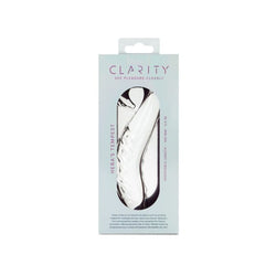 Clarity Glass Dildo Hera's Tempest 5.5"