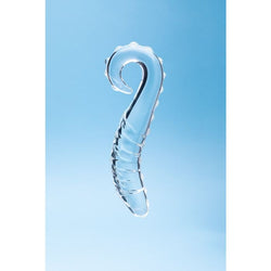 Clarity Glass Dildo Hera's Tempest 5.5"
