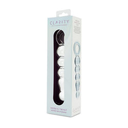 Clarity Glass Dildo Hera's Tryst 4.9"