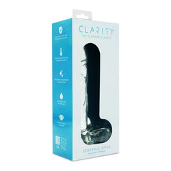 Clarity Glass Dildo Seraphic Opus 7.2"