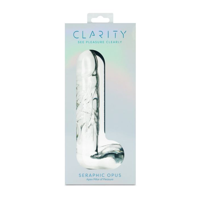 Clarity Glass Dildo Seraphic Opus 7.2"