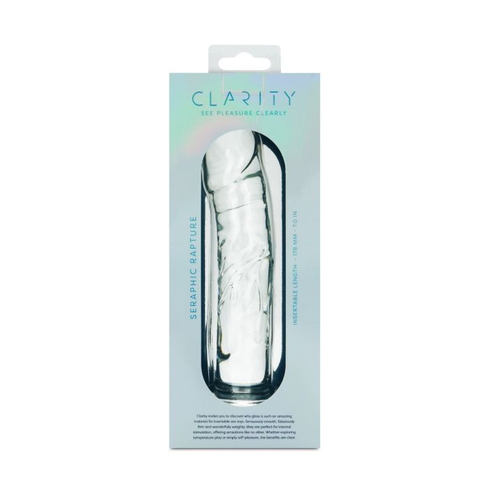 Clarity Glass Dildo Seraphic Rapture 7"