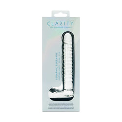 Clarity Glass Dildo Seraphic Serenade 5.7"