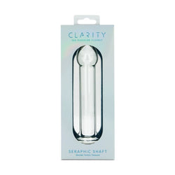 Clarity Glass Dildo Seraphic Shaft 6.6"