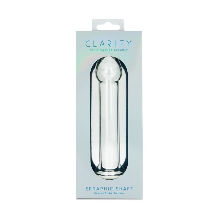 Clarity Glass Dildo Seraphic Shaft 6.6"