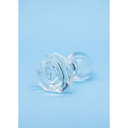 Clarity Glass Dildo Utopian Bloom 4.3"