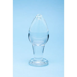 Clarity Glass Dildo Utopian Bud 3.5"