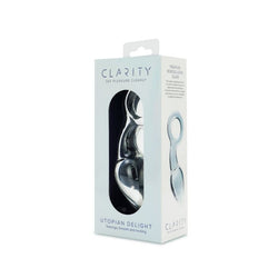 Clarity Glass Dildo Utopian Delight 3.5"