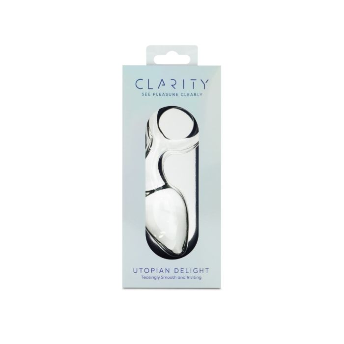 Clarity Glass Dildo Utopian Delight 3.5"
