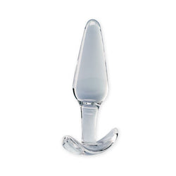 Clarity Glass Dildo Utopian Floret 4.3"