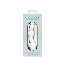 Clarity Glass Dildo Utopian Mystique 5.2"