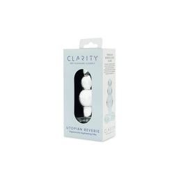 Clarity Glass Dildo Utopian Reverie 3.6"
