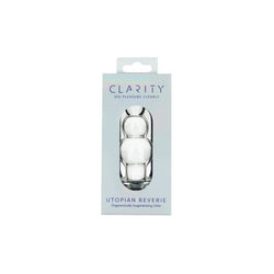 Clarity Glass Dildo Utopian Reverie 3.6"