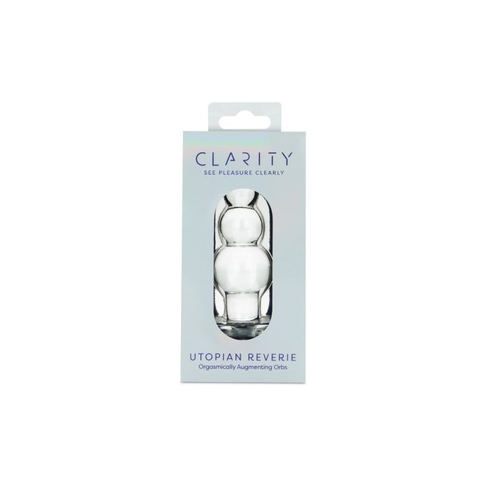 Clarity Glass Dildo Utopian Reverie 3.6"