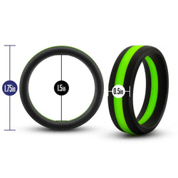 Performance Plus Pro Penis Ring Green Black