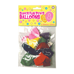 Super Fun Penis Balloons 8-Pack