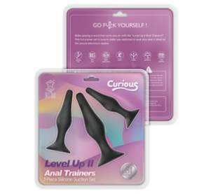 Level Up II Anal Trainers 3-Piece Suction