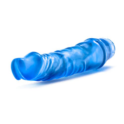 B Yours Vibe 6 Vibrating Dildo Blue 8.5-Inch