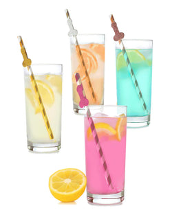 Glitterati Tall Straws 8-Pack