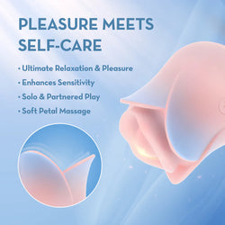 Blush Collection Kissing Rose Vibrator Pink