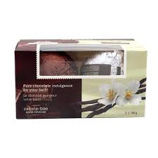 Relaxus Chocolate Bath Bombs 2-Piece Gift Set