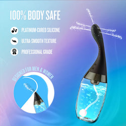 Anal Adventures Platinum Aqua Jet Black