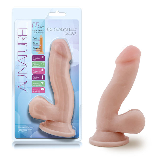 Au Naturel Sensa Feel Dildo Beige 6.5"