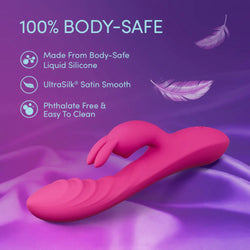 Sexy Things Wild Lust Rabbit Vibe Pink 5"
