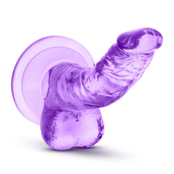 Naturally Yours Curved G-Spot Dildo Purple 4.75