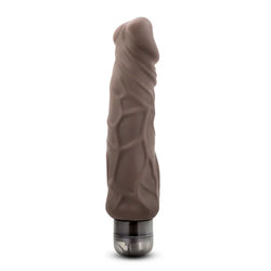 Au Naturel Home Wrecker Vibrating Dildo Brown 9.25"