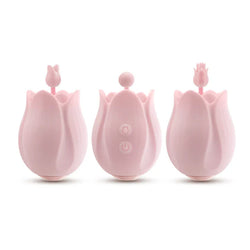 Play With Me Romantic Rose Vibrator Pink