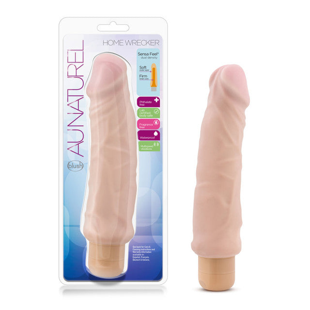 Au Naturel Home Wrecker Dildo Beige 9.25"