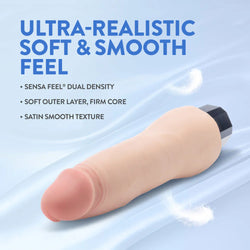 Au Naturel Vanilla Ice Dildo Beige 8.75"