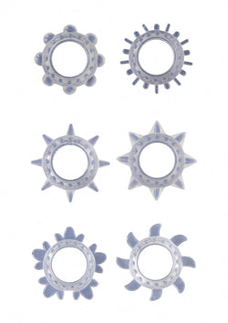 Cock Ring Set Transparent